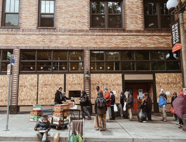 Chief Seattle Club serving the homeless community in Seattle